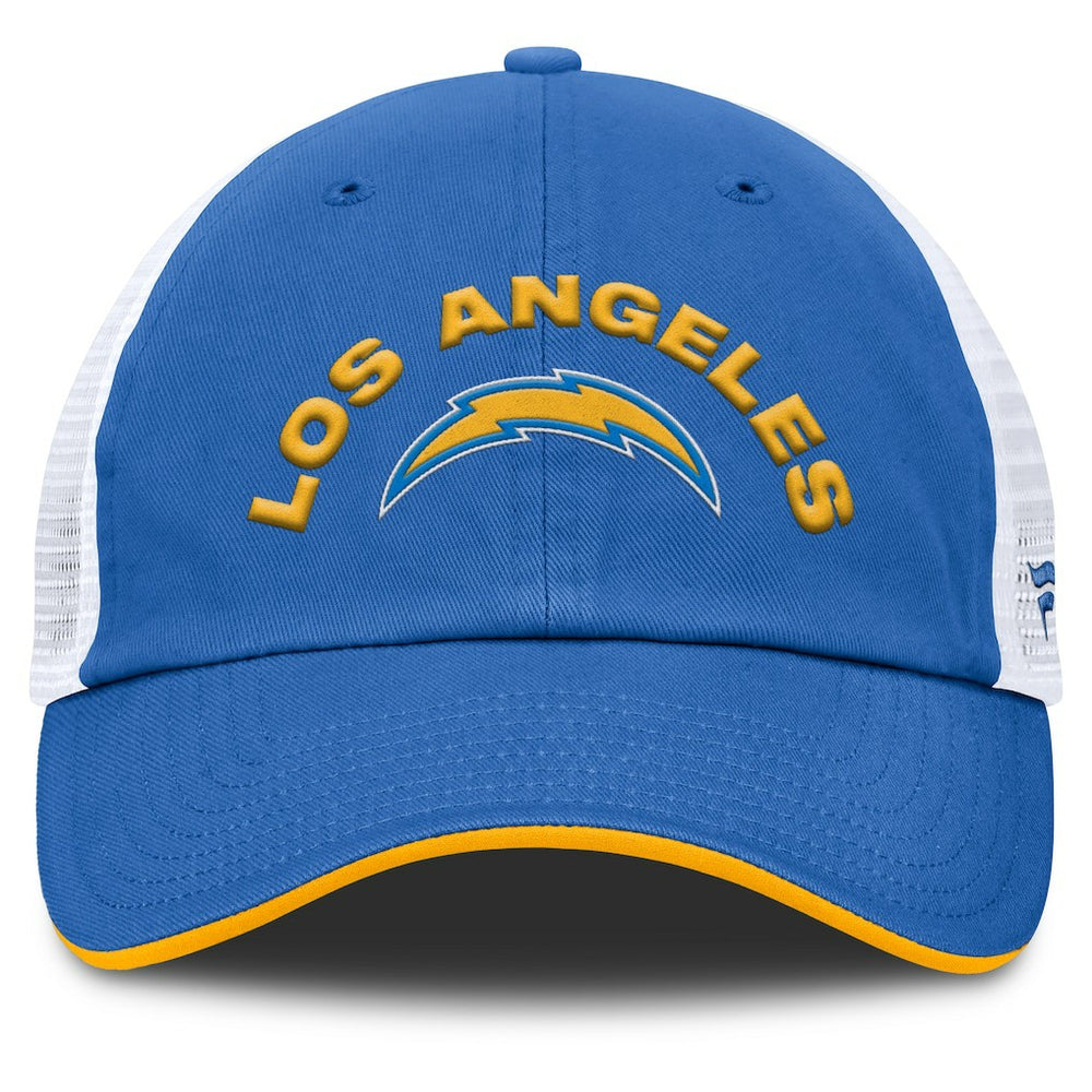 Reverse Trucker Adjustable Hat - Los Angeles Chargers
