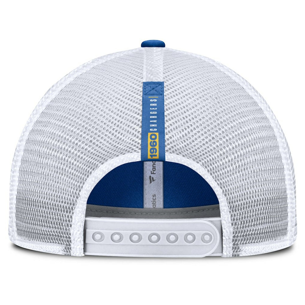 Reverse Trucker Adjustable Hat - Los Angeles Chargers