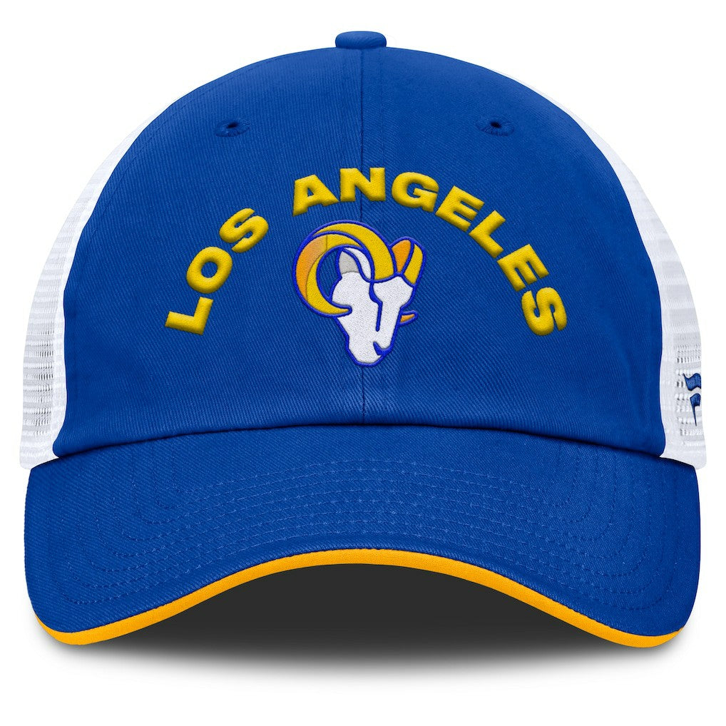Reverse Trucker Adjustable Hat - Los Angeles Rams