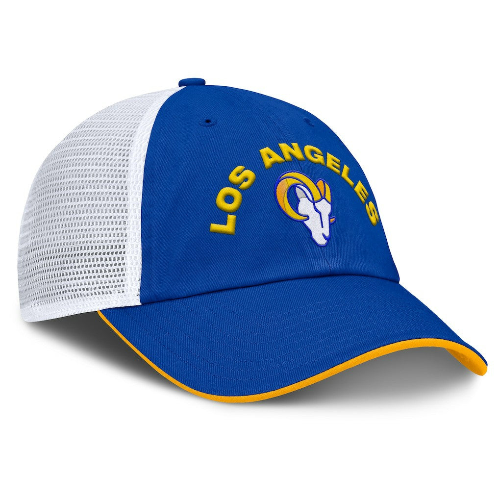 Reverse Trucker Adjustable Hat - Los Angeles Rams