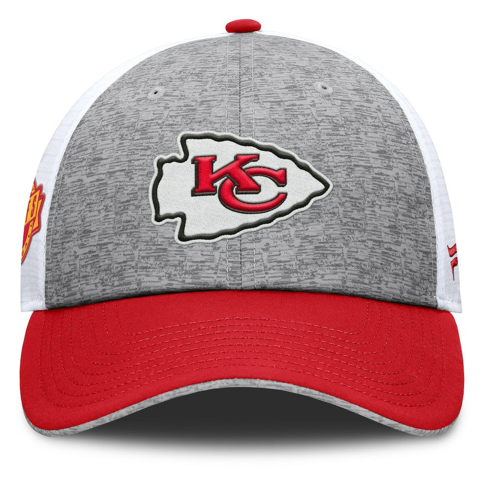Option Trucker Adjustable Hat - Kansas City Chiefs