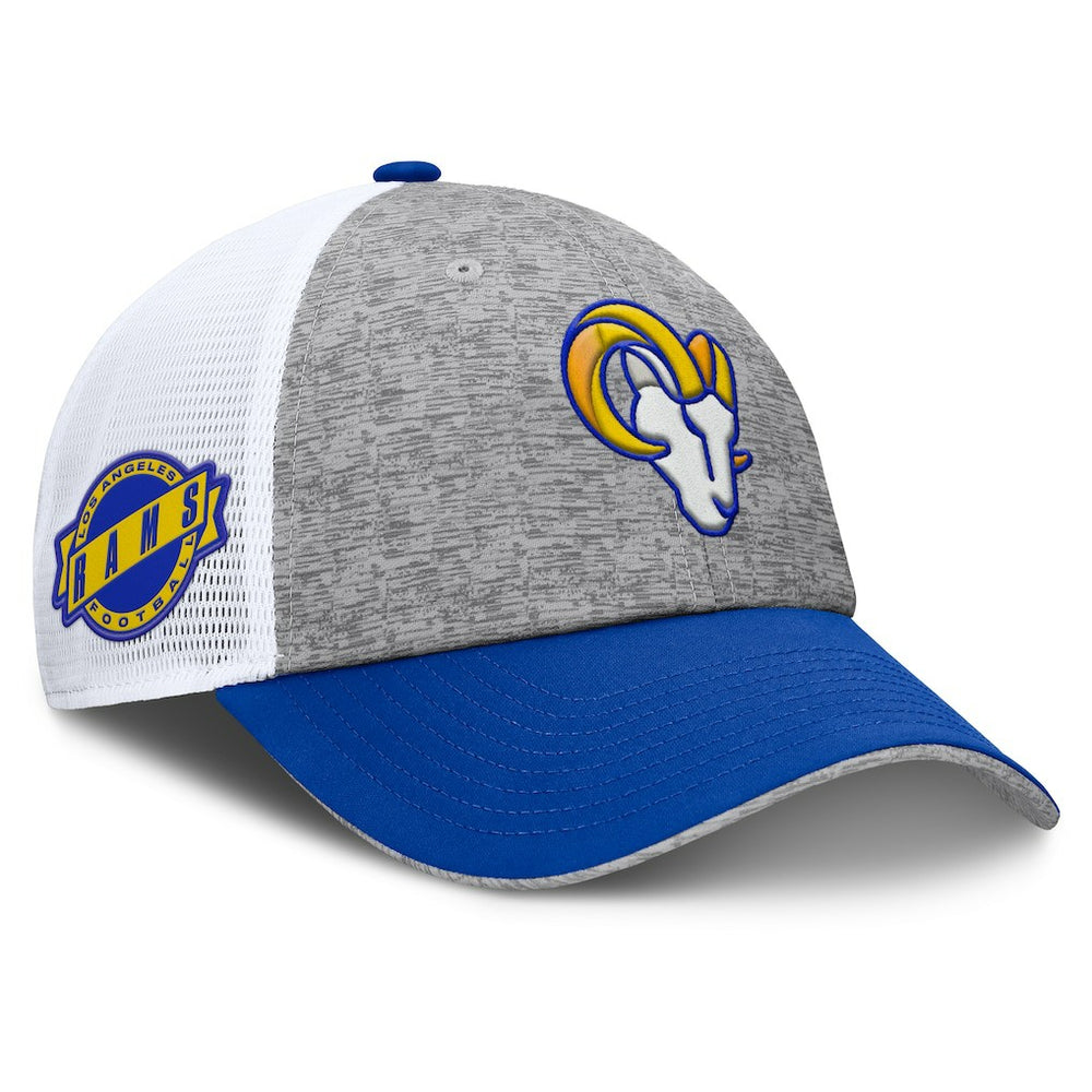 Option Trucker Adjustable Hat - Los Angeles Rams