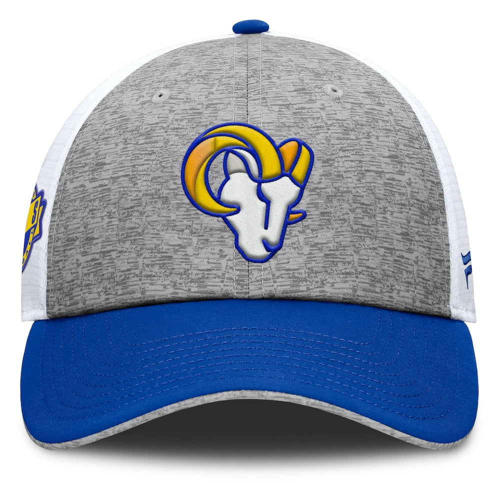Option Trucker Adjustable Hat - Los Angeles Rams