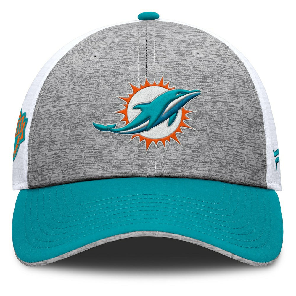 Option Trucker Adjustable Hat - Miami Dolphins