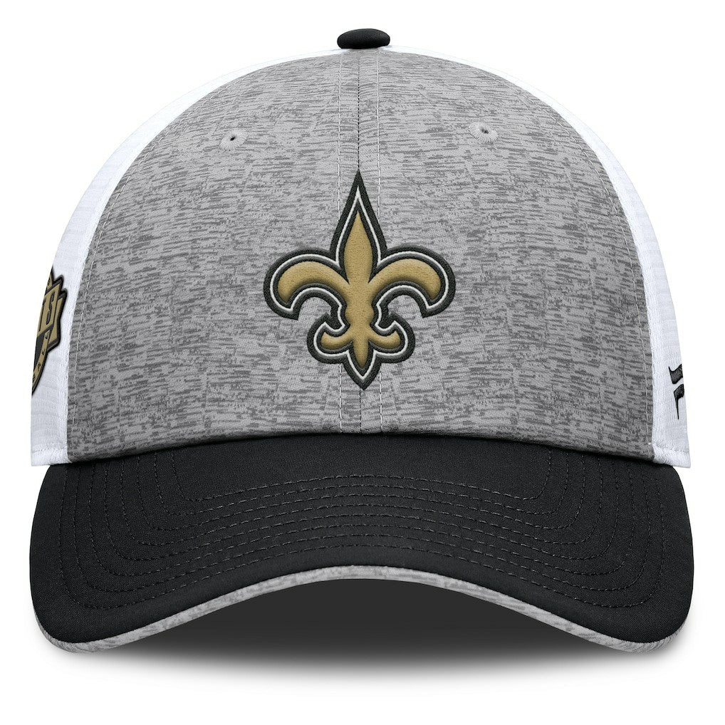 Option Trucker Adjustable Hat - New Orleans Saints