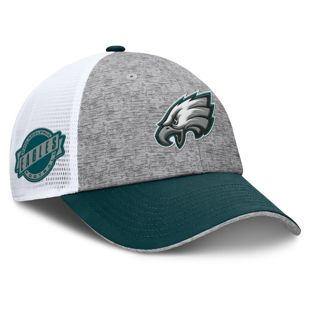 Option Trucker Adjustable Hat - Philadelphia Eagles