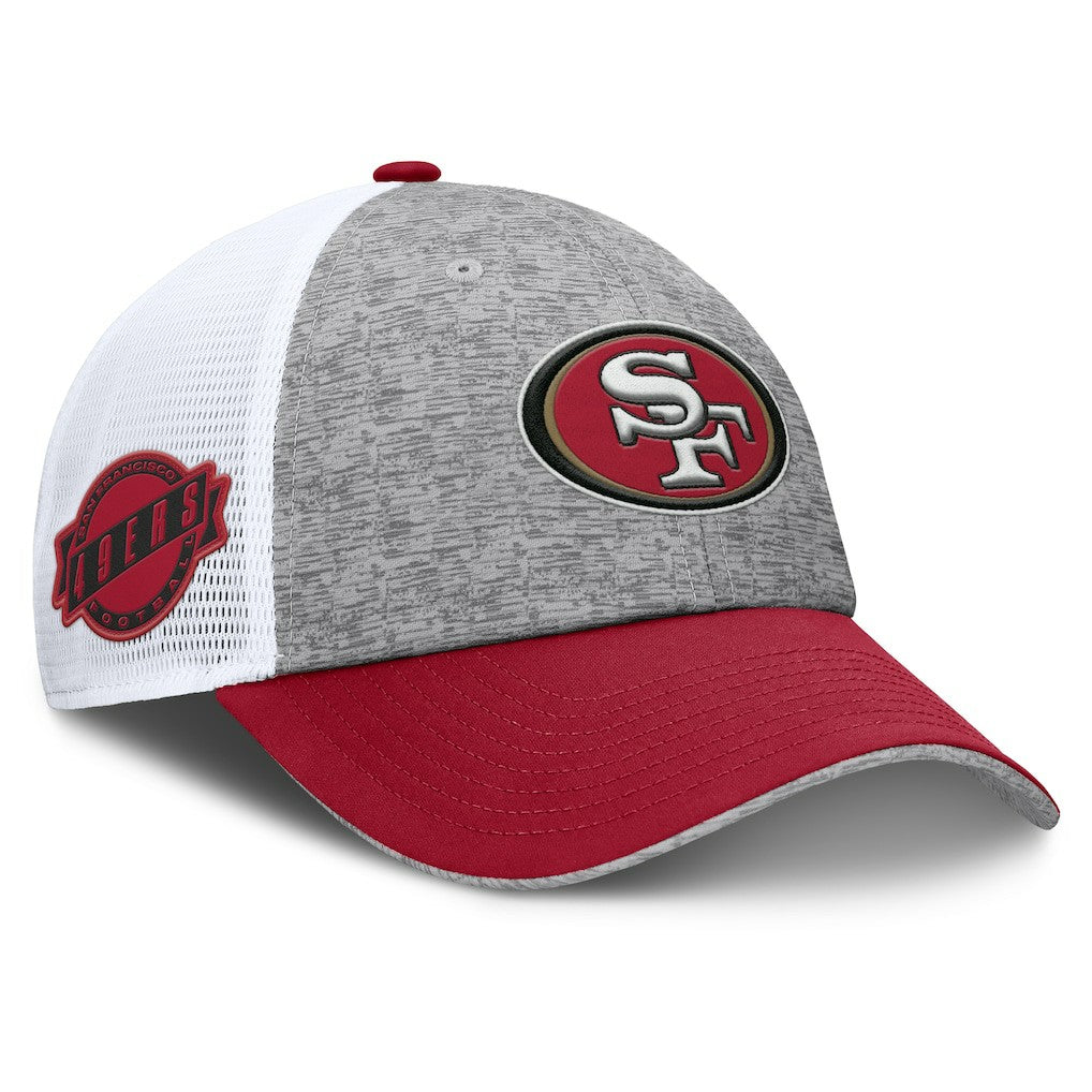 Option Trucker Adjustable Hat - San Francisco 49ers