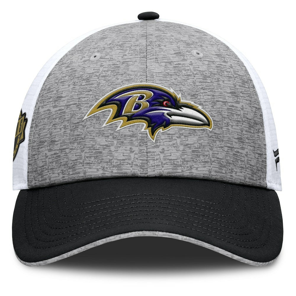 Option Trucker Adjustable Hat - Baltimore Ravens