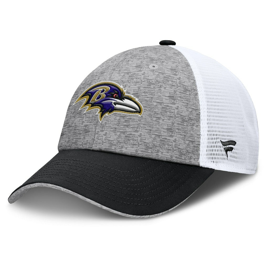 Option Trucker Adjustable Hat - Baltimore Ravens