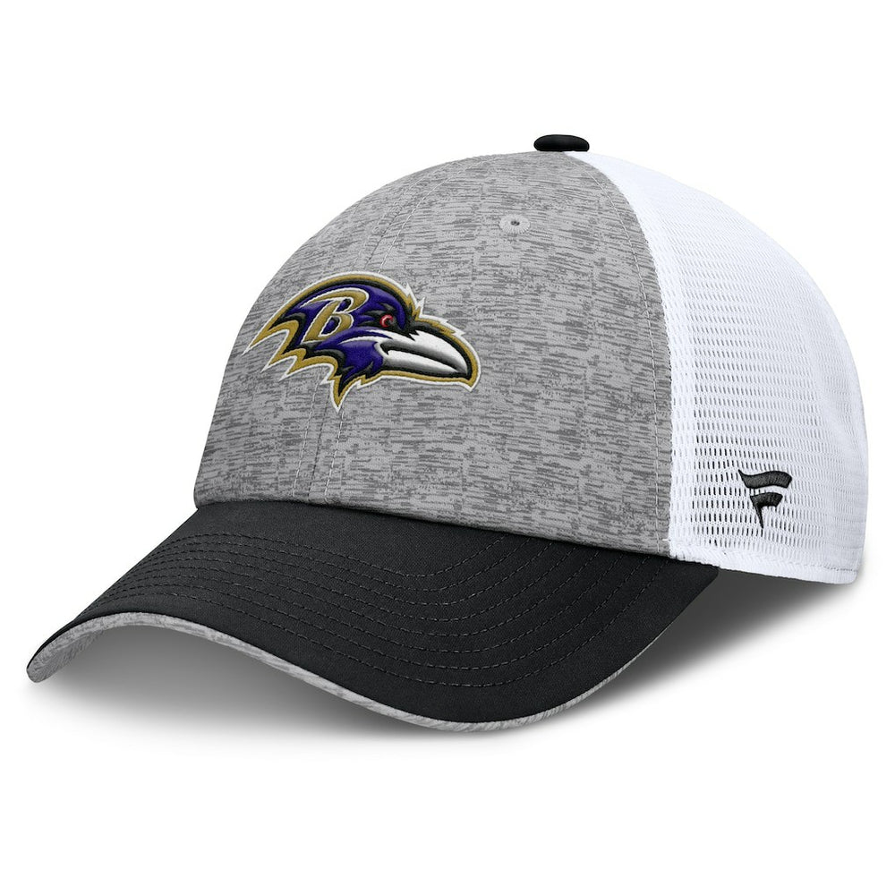 Option Trucker Adjustable Hat - Baltimore Ravens