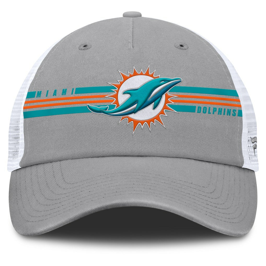 Singleback Trucker Adjustable Hat - Miami Dolphins