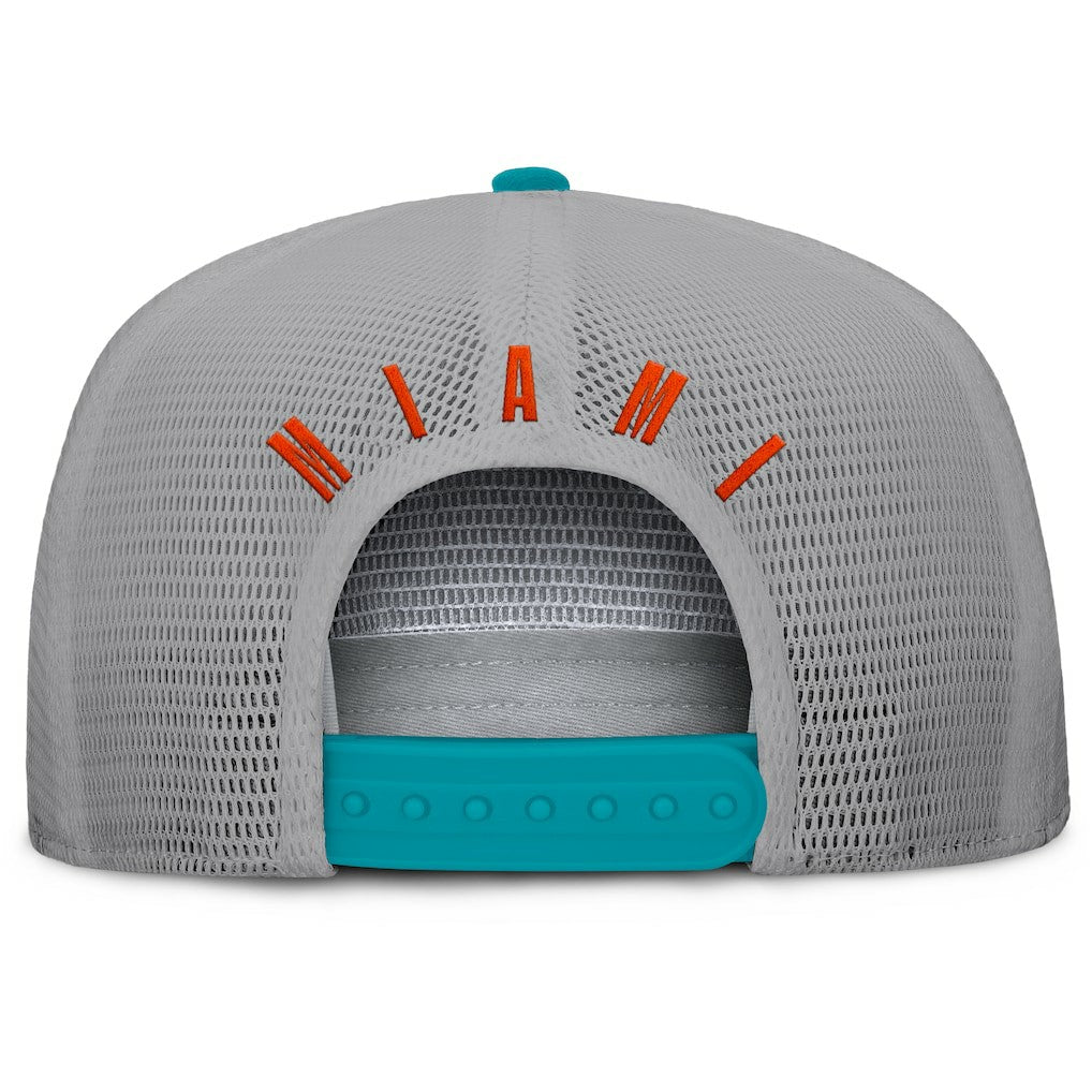 Edge Rush Trucker Adjustable Hat - Miami Dolphins