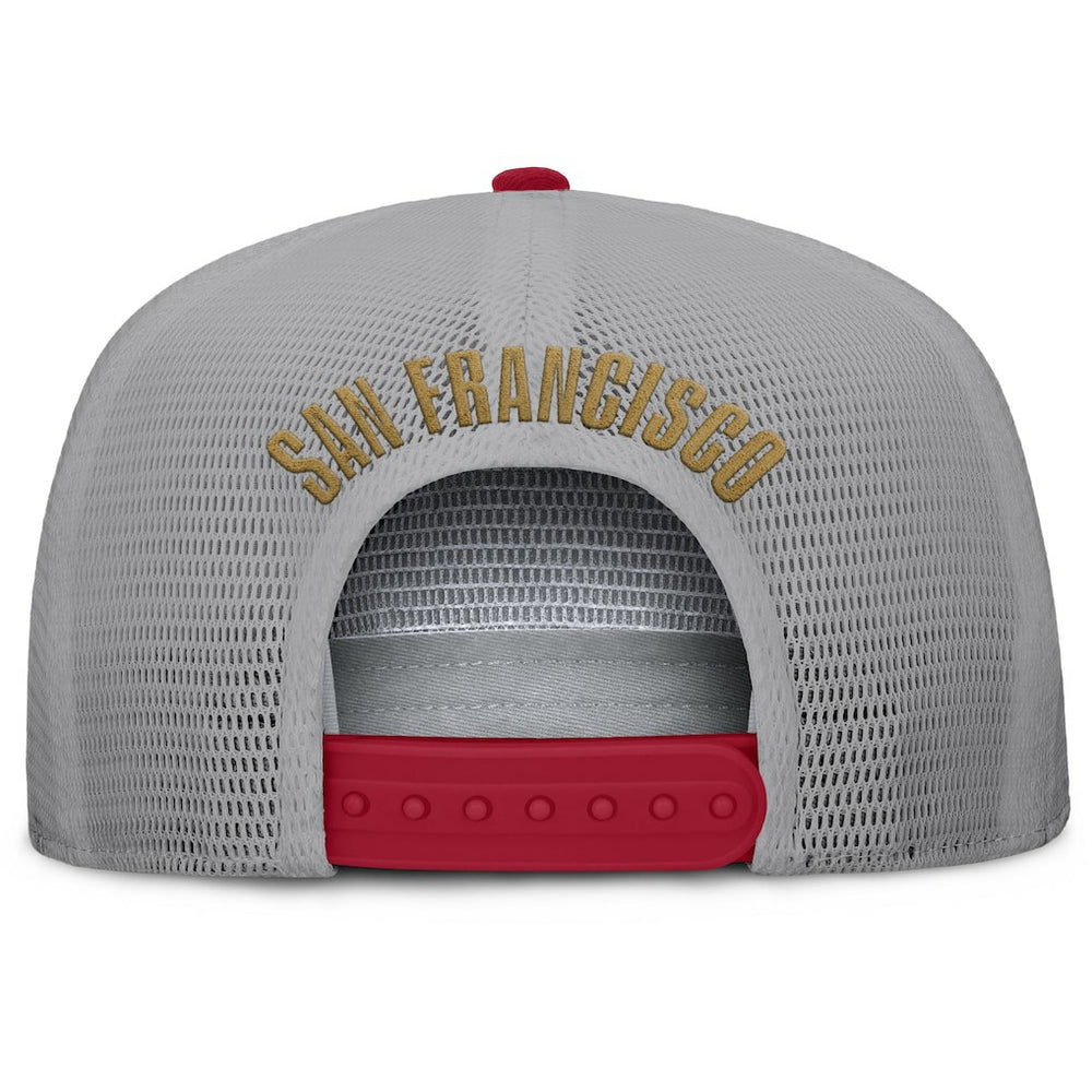 Edge Rush Trucker Adjustable Hat - San Francisco 49ers
