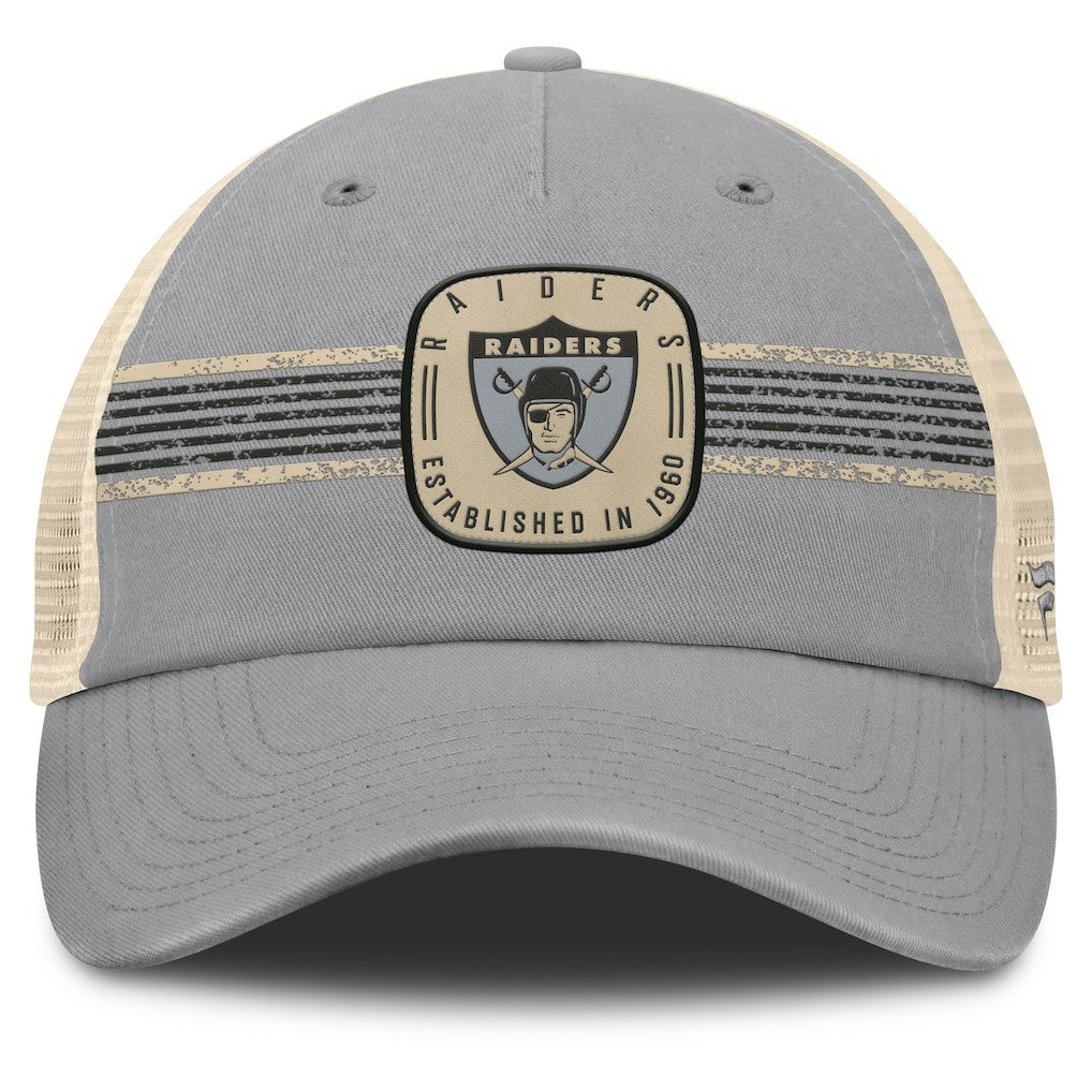 Heritage Bootleg Trucker Adjustable Hat - Las Vegas Raiders