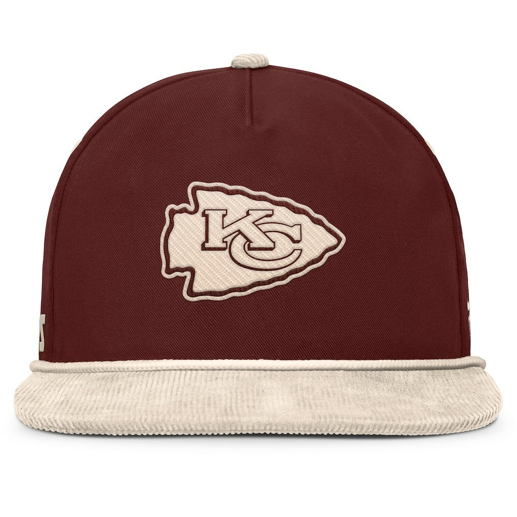 NFL Reminisce Golfer Adjustable Hat - Kansas City Chiefs