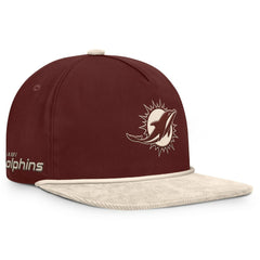 NFL Reminisce Golfer Adjustable Hat - Miami Dolphins