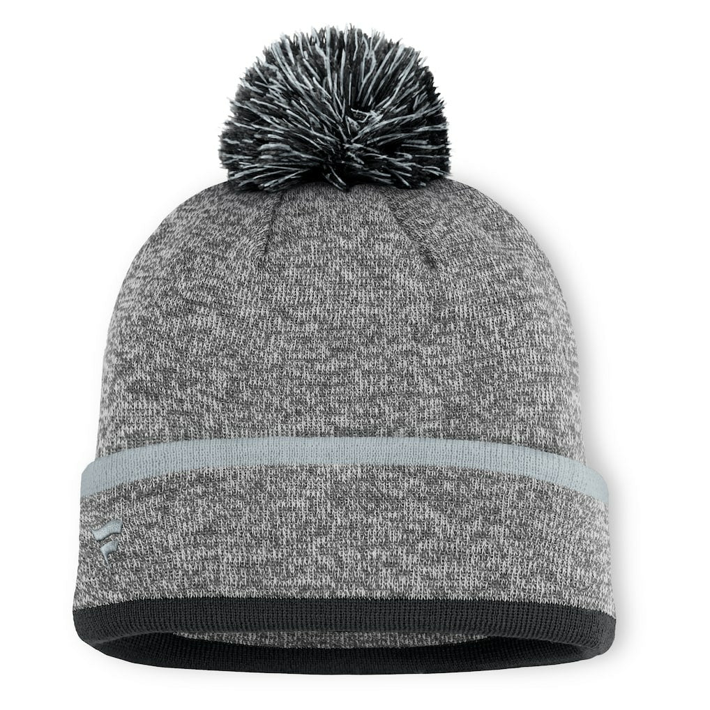Motion Cuffed Knit Hat with Pom - Las Vegas Raiders