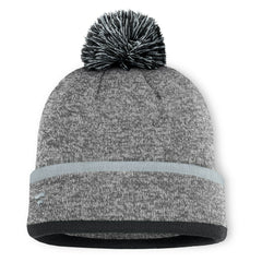 Motion Cuffed Knit Hat with Pom - Las Vegas Raiders