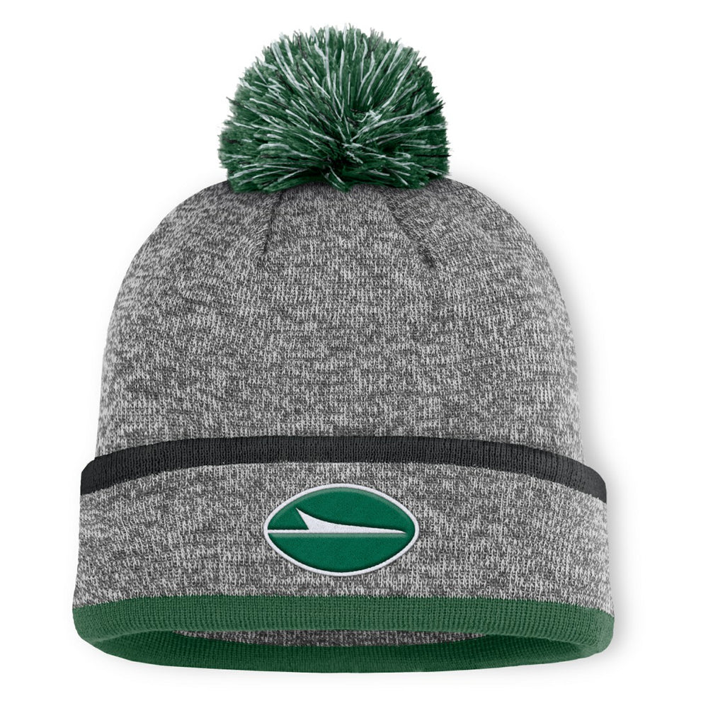 Motion Cuffed Knit Hat with Pom - New York Jets