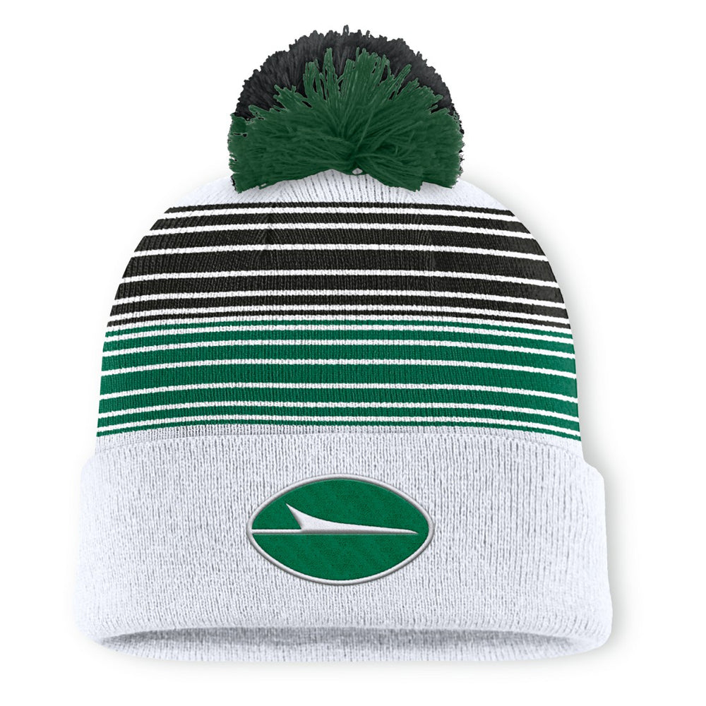 Ghost Cuffed Knit Hat with Pom - New York Jets