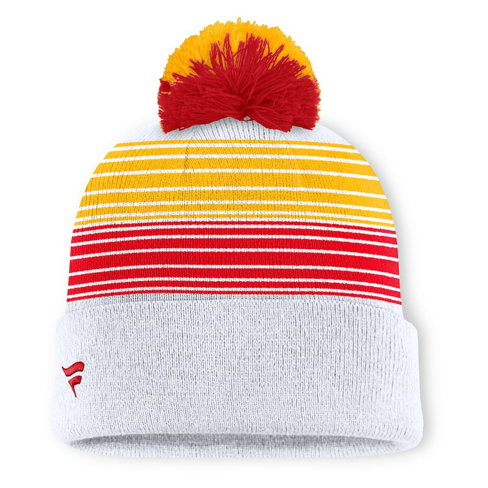 Ghost Cuffed Knit Hat with Pom - Kansas City Chiefs