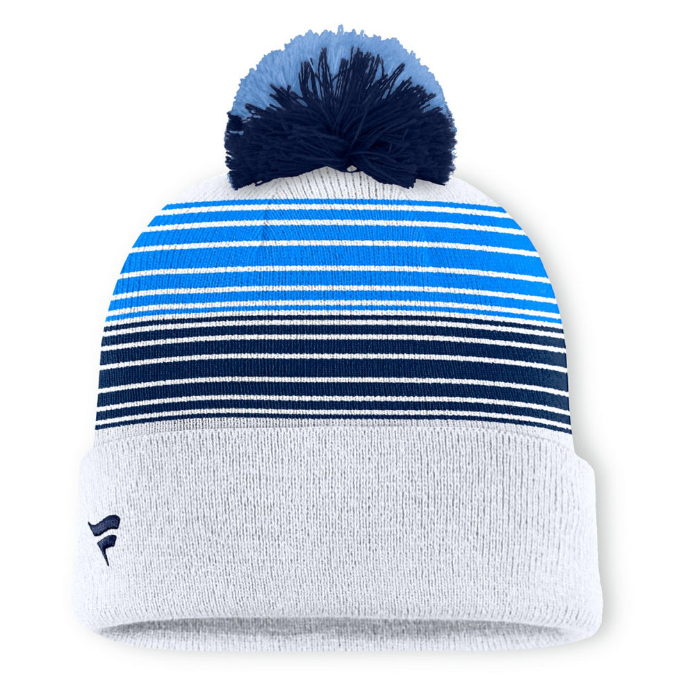 Ghost Cuffed Knit Hat with Pom - Tennessee Titans