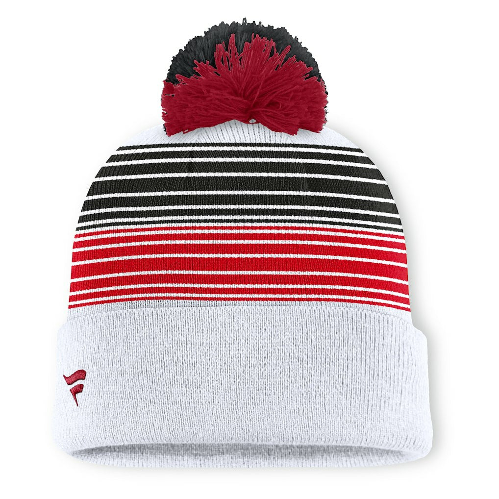 Ghost Cuffed Knit Hat with Pom - San Francisco 49ers