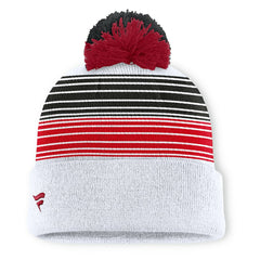 Ghost Cuffed Knit Hat with Pom - San Francisco 49ers