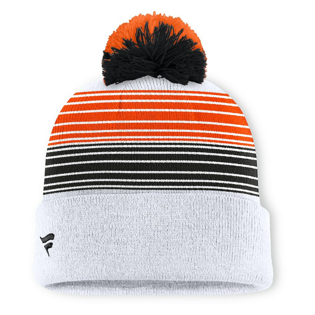 Ghost Cuffed Knit Hat with Pom - Cincinnati Bengals