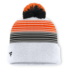 Ghost Cuffed Knit Hat with Pom - Cincinnati Bengals