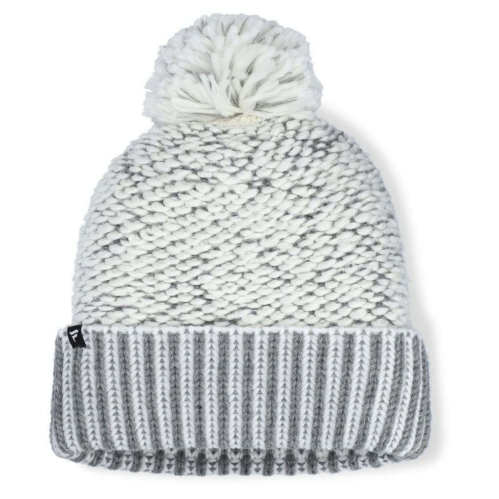 Women's Pro Set Cuffed Knit Hat with Pom - Cincinnati Bengals