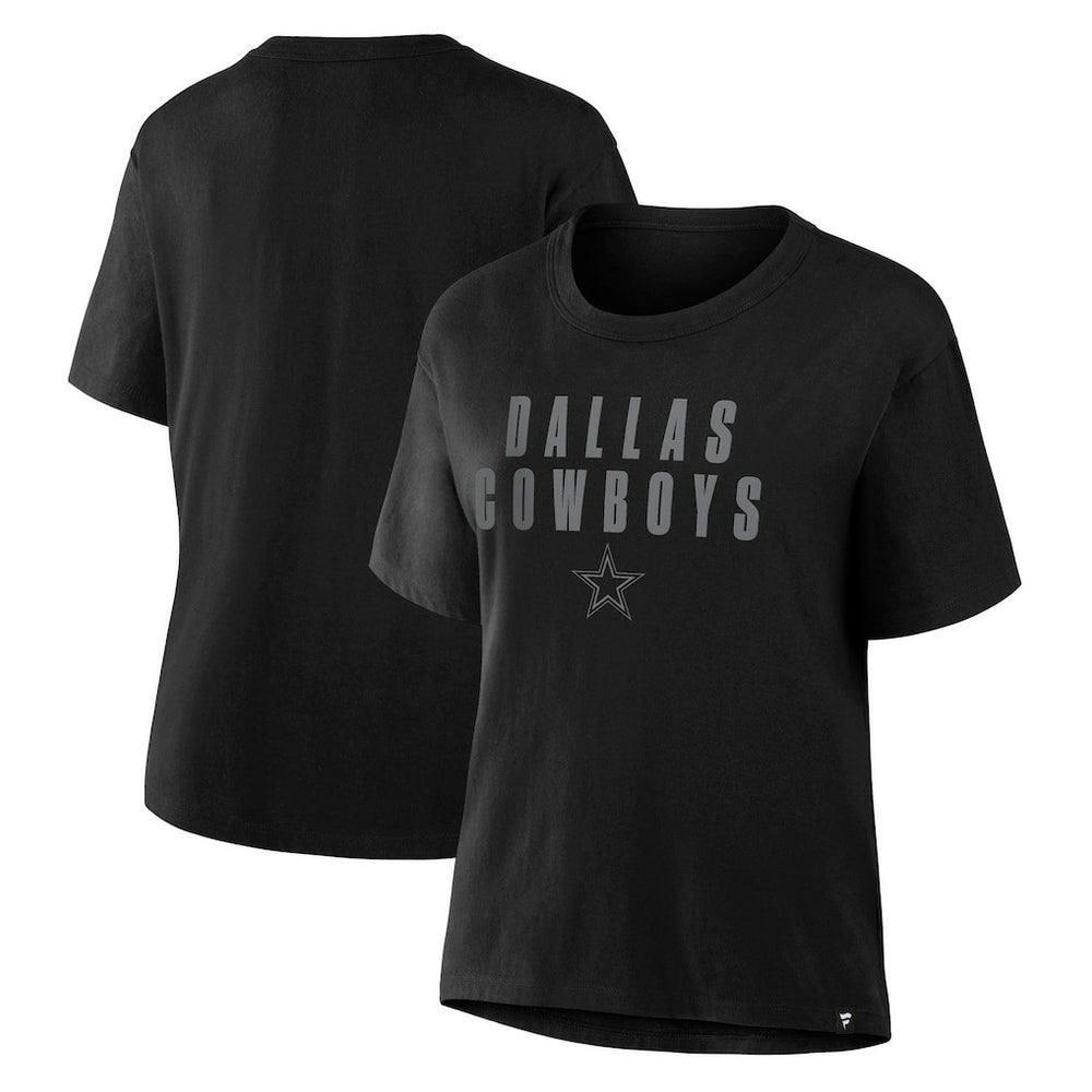 Women's Blackout Kneel Down Legacy T-Shirt - Dallas Cowboys