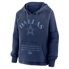 Women's Oversized Raglan Gridiron Hoodie - Dallas Cowboys