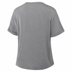 Women's Pennant Wave Tribute Tri-Blend Boxy T-Shirt - Dallas Cowboys