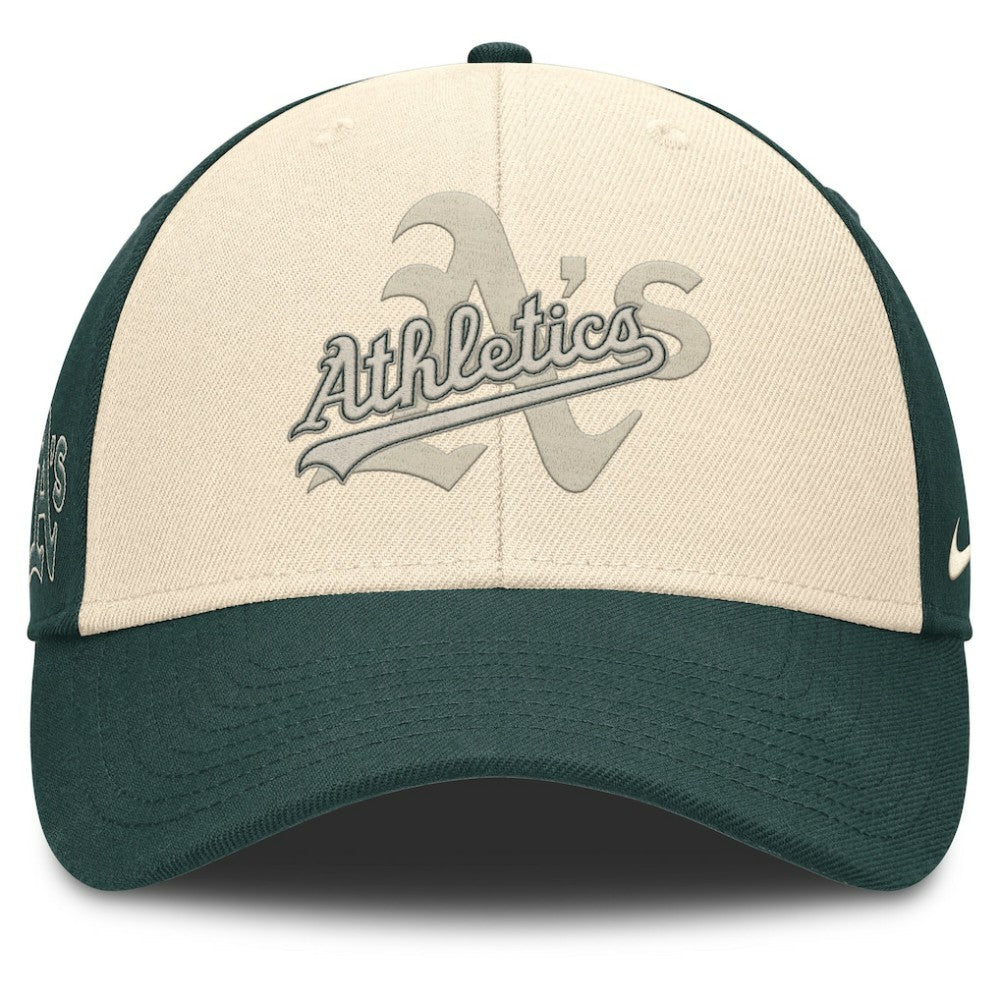 MLB Athletics Nike Statement Club Performance Adjustable Hat