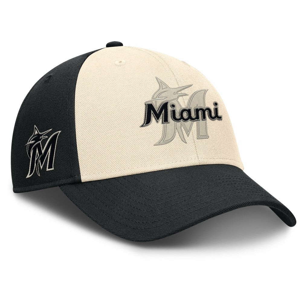 MLB Miami Marlins Nike Statement Club Performance Adjustable Hat