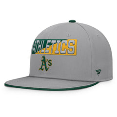MLB Athletics Fanatics Punchout Snapback Hat