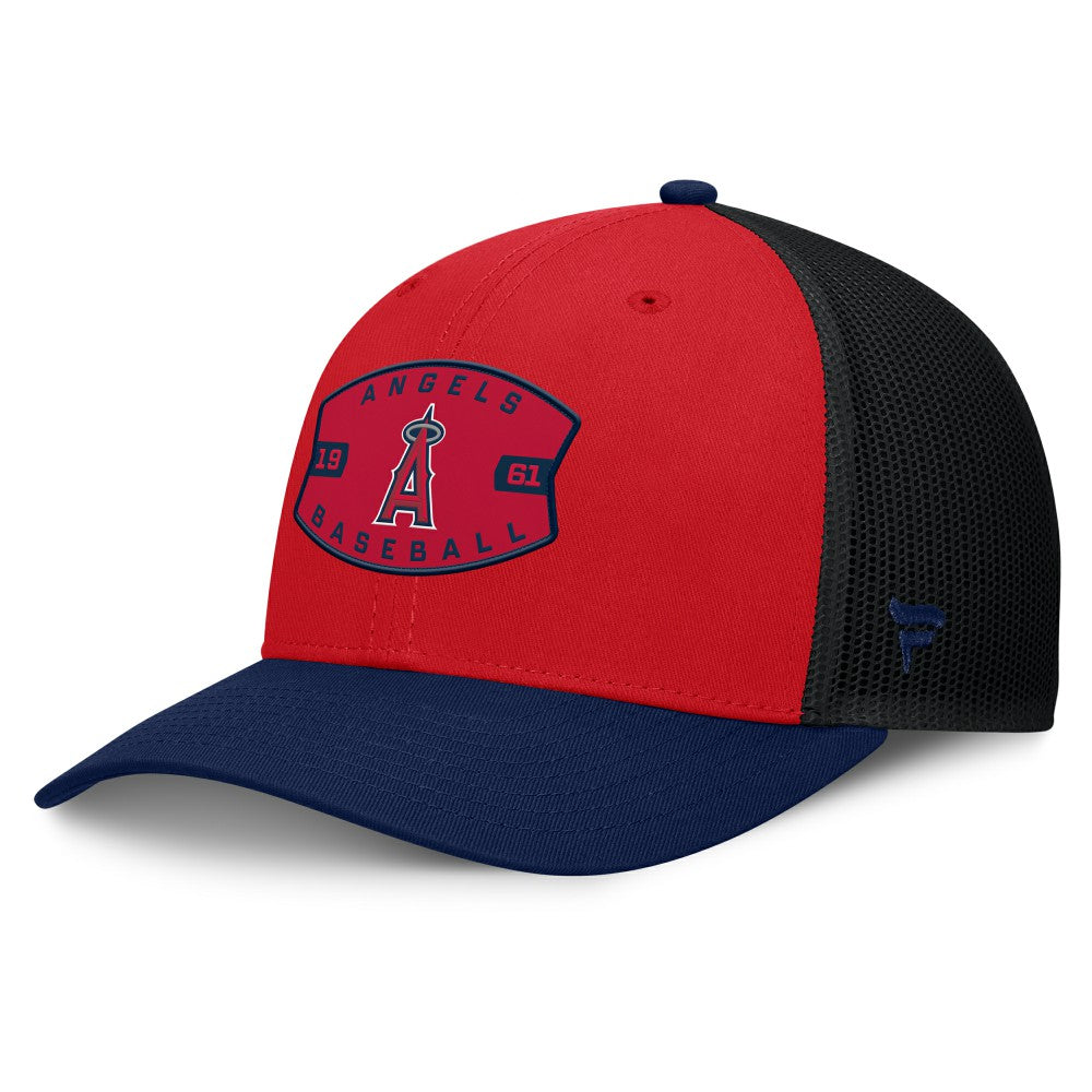 MLB Los Angeles Angels Fanatics Cutoff Adjustable Trucker Hat
