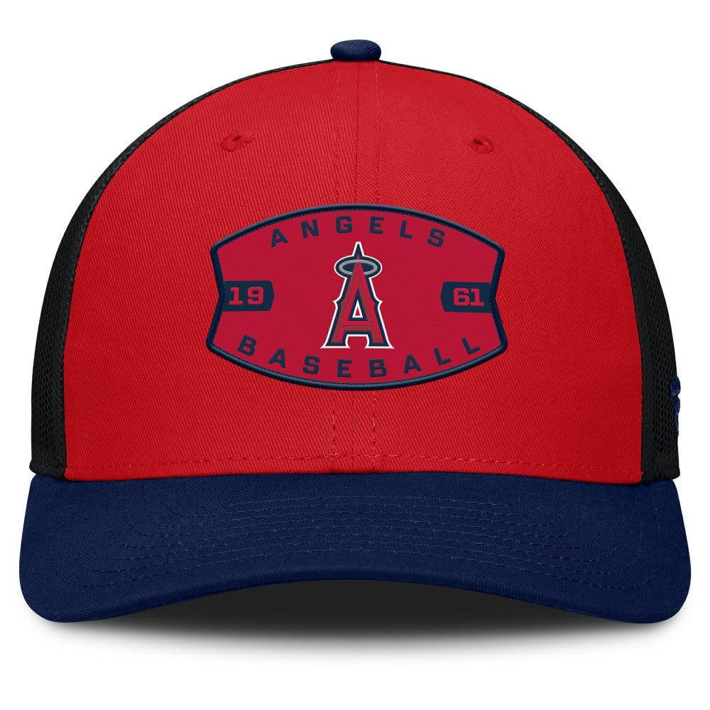 MLB Los Angeles Angels Fanatics Cutoff Adjustable Trucker Hat