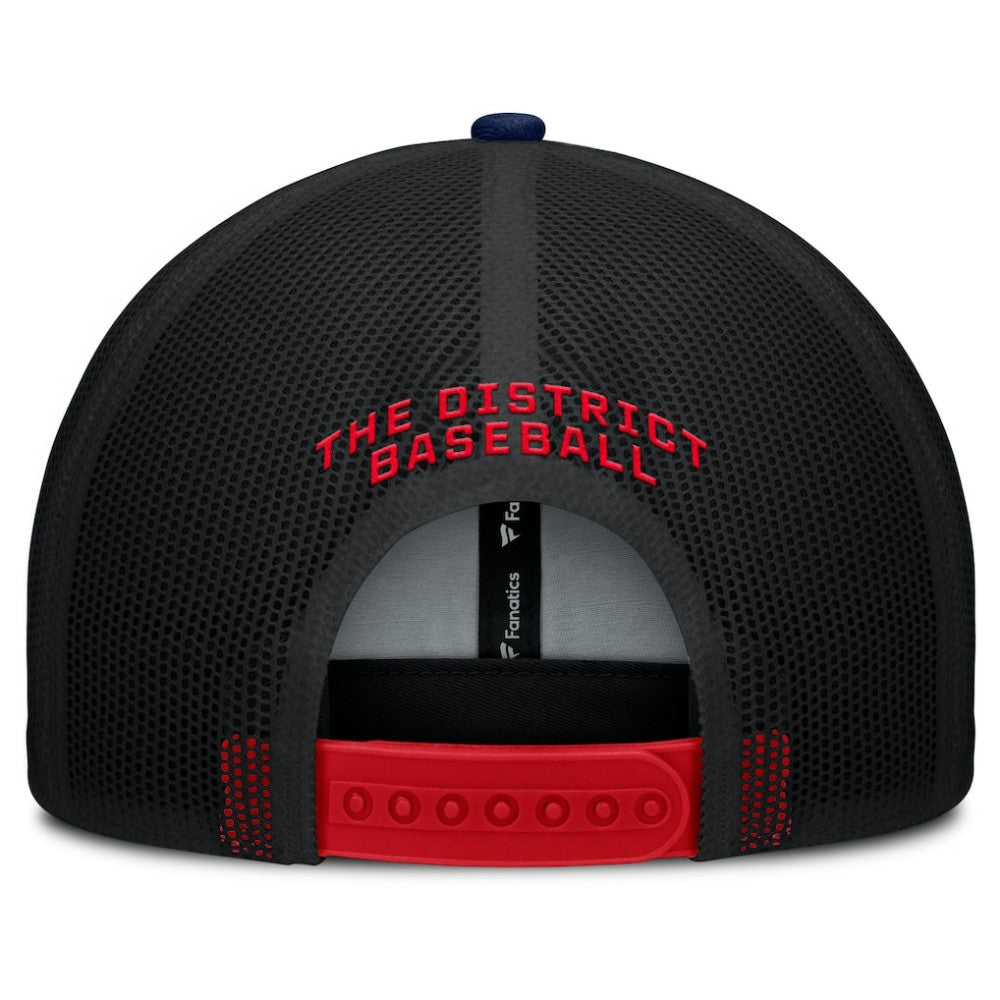 MLB Washington Nationals Fanatics Cutoff Adjustable Trucker Hat