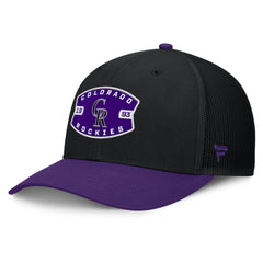 MLB Colorado Rockies Fanatics Cutoff Adjustable Trucker Hat