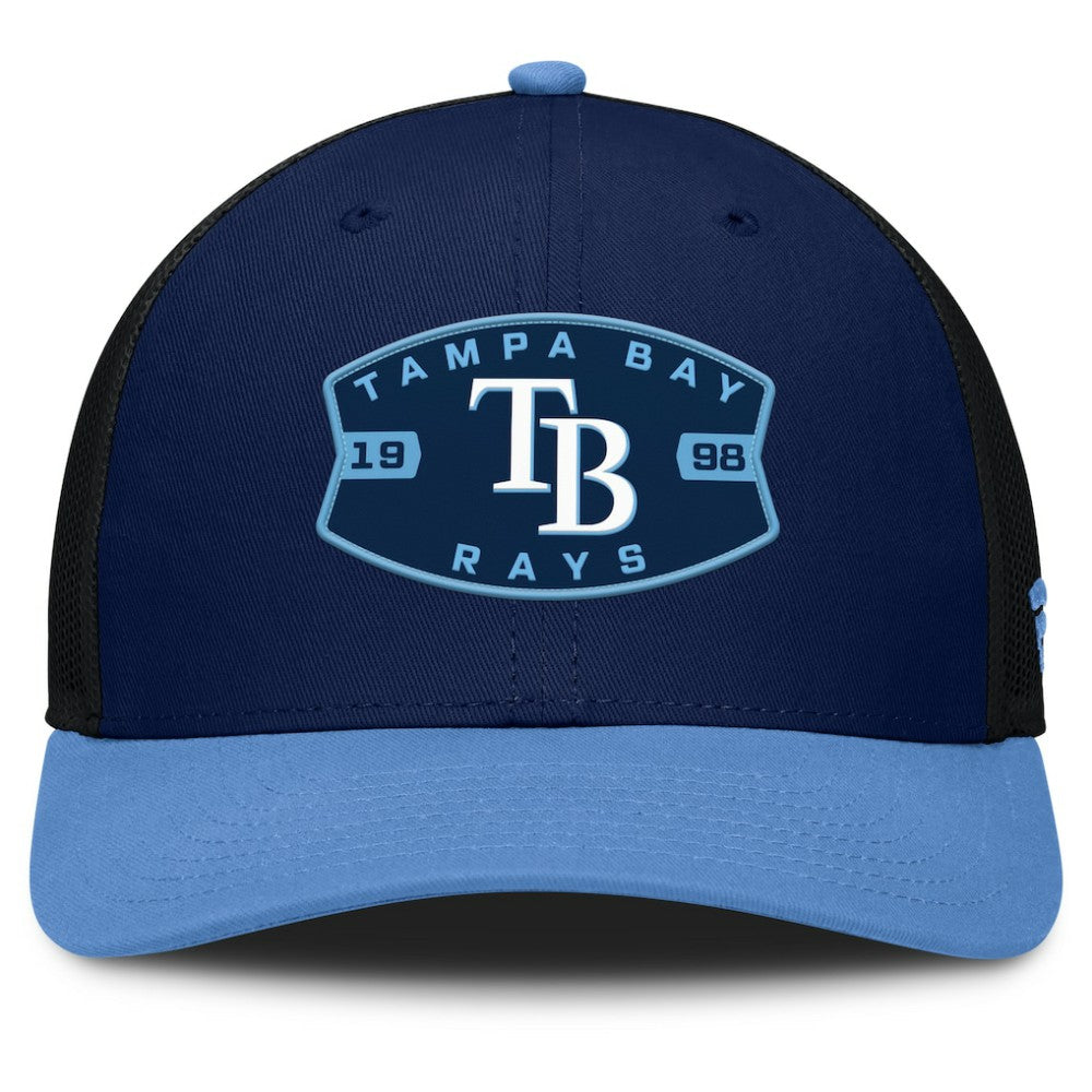 MLB Tampa Bay Rays Fanatics Cutoff Adjustable Trucker Hat