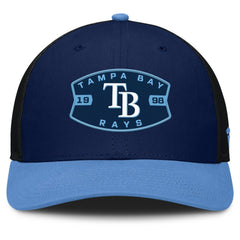 MLB Tampa Bay Rays Fanatics Cutoff Adjustable Trucker Hat