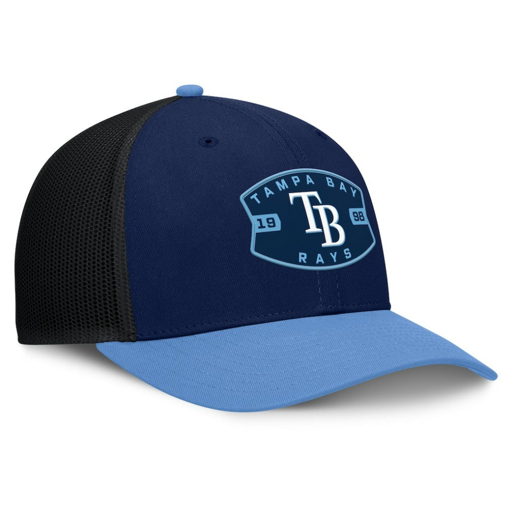 MLB Tampa Bay Rays Fanatics Cutoff Adjustable Trucker Hat