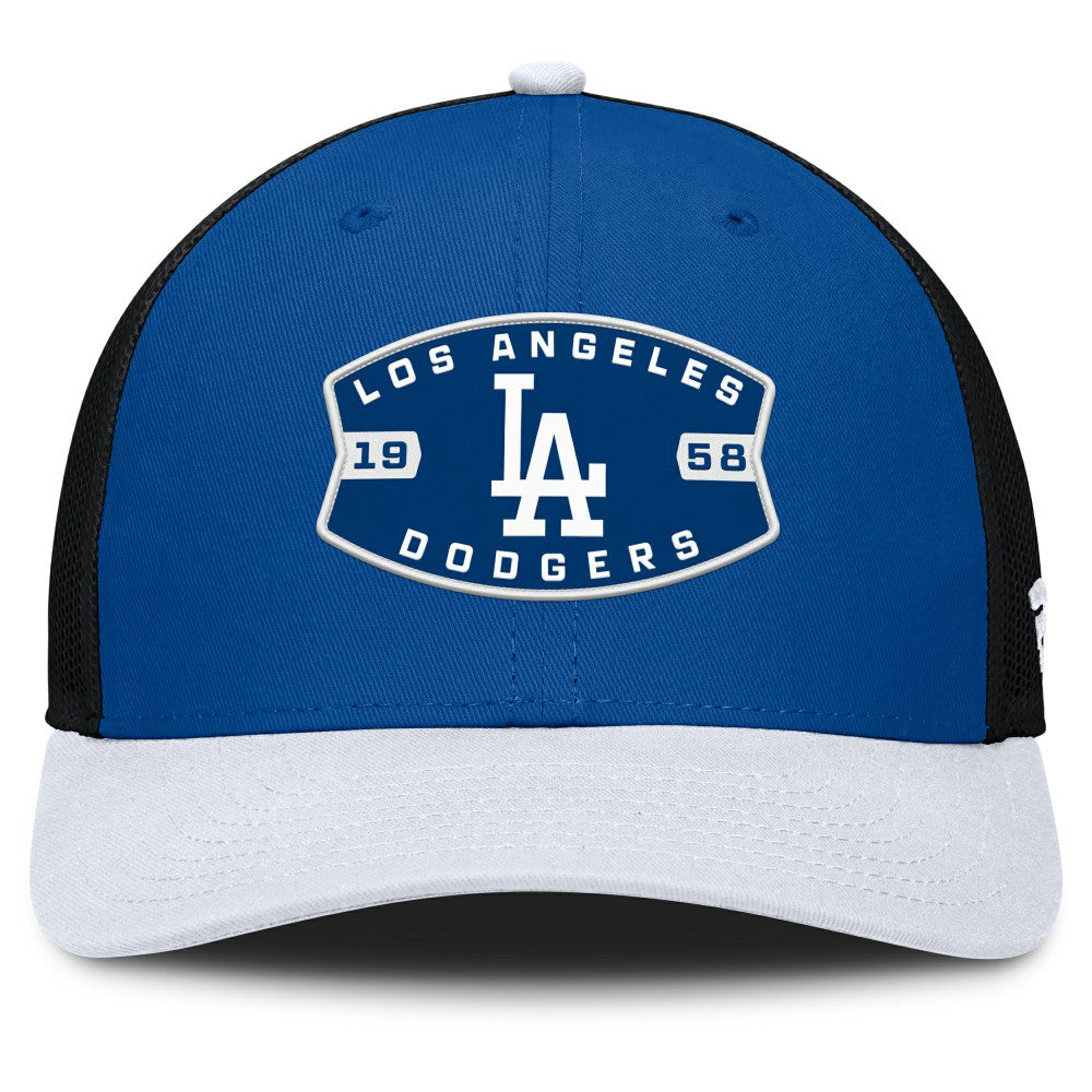 MLB Los Angeles Dodgers Fanatics Cutoff Adjustable Trucker Hat