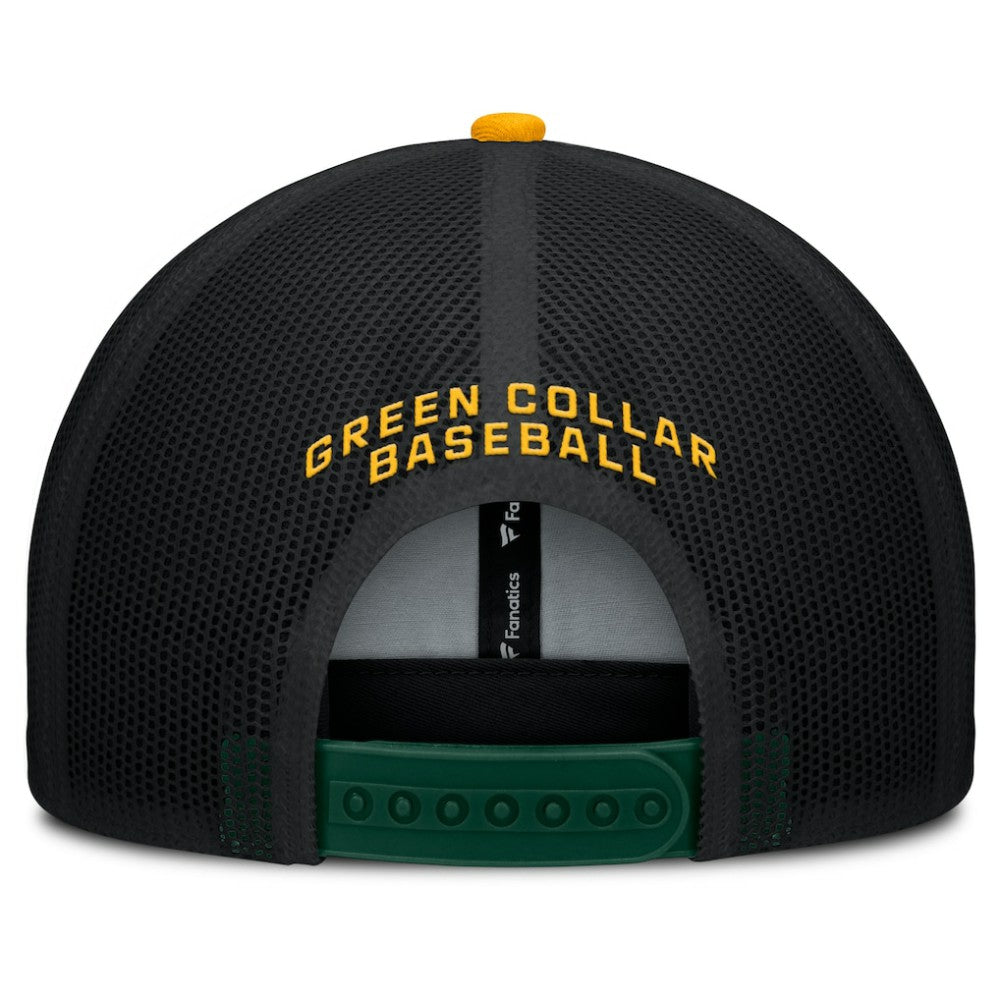 MLB Athletics Fanatics Cutoff Adjustable Trucker Hat