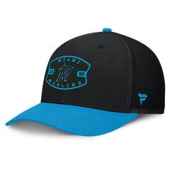 MLB Miami Marlins Fanatics Cutoff Adjustable Trucker Hat