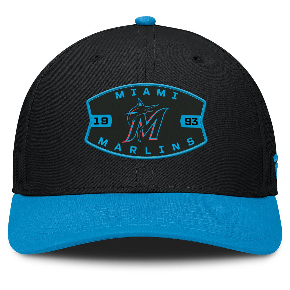 MLB Miami Marlins Fanatics Cutoff Adjustable Trucker Hat