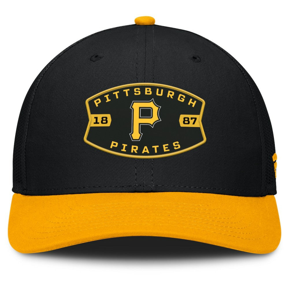 MLB Pittsburgh Pirates Fanatics Cutoff Adjustable Trucker Hat