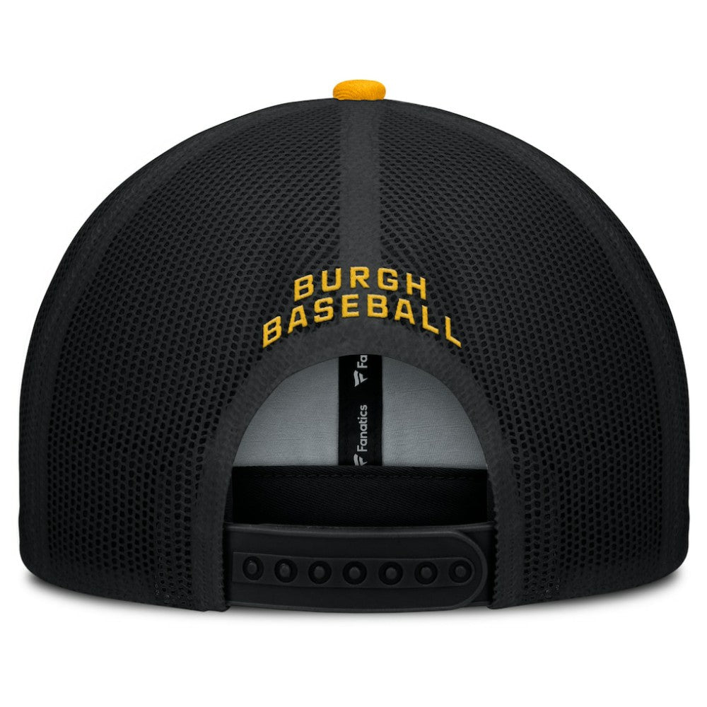 MLB Pittsburgh Pirates Fanatics Cutoff Adjustable Trucker Hat